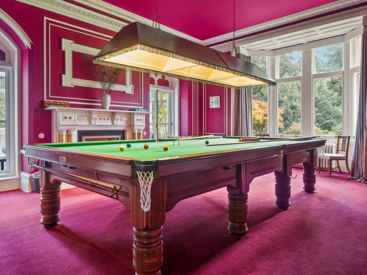 Elm Lodge - fantastic room with full sized billiards table